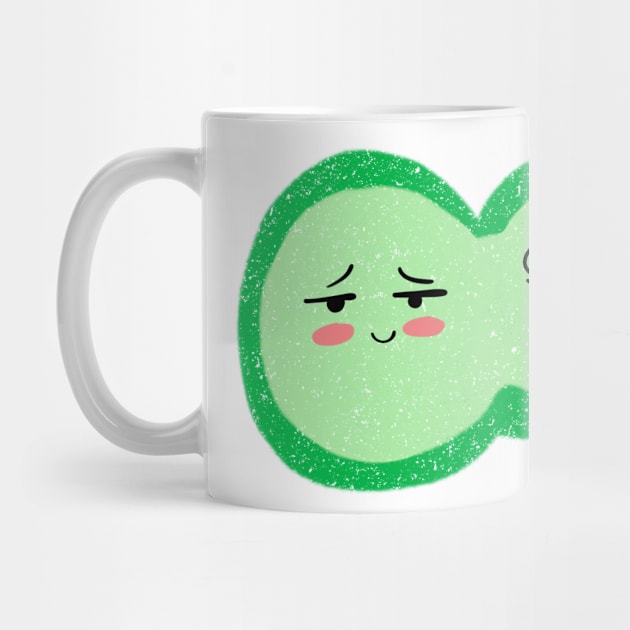 Cute Bacteria Microbes by labstud